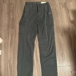 American Eagle Outfitters woman’s  Dark Gray Cargo Pants